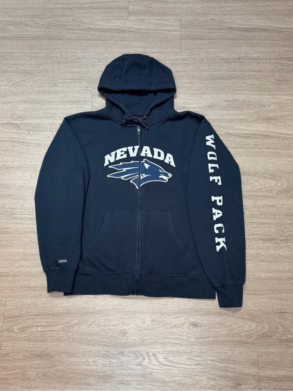 Retro Nevada Wolf Pack zip hoodie